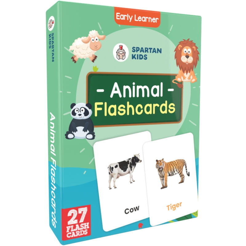 Animals Flash Cards (27 Early Learning Flash Cards For Kids)