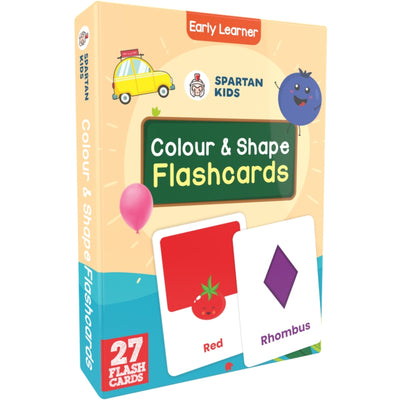 Colors and Shapes  Flash Cards (27 Early Learning Flash Cards For Kids)