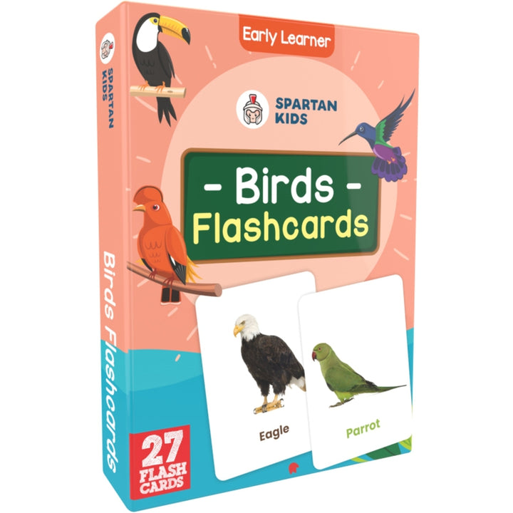 Birds Flash Cards (27 Early Learning Flash Cards For Kids)