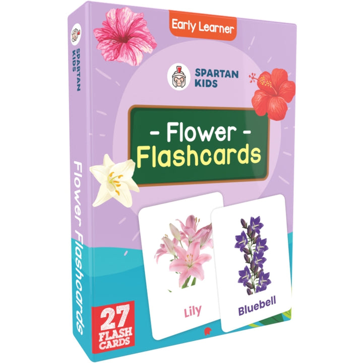 Flower Flash Cards (27 Early Learning Flash Cards For Kids)