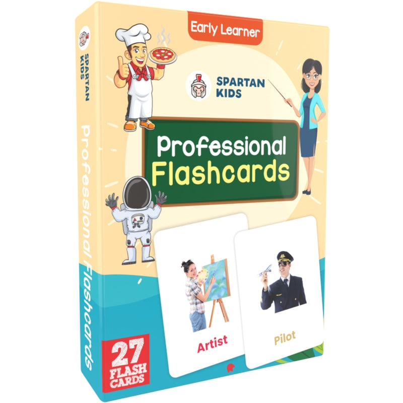 Professional Flash Cards (27 Early Learning Flash Cards For Kids)