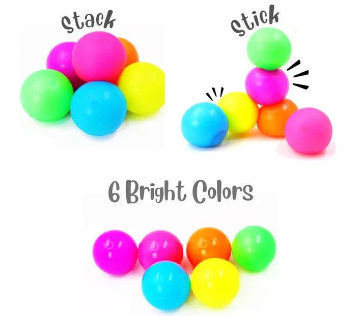 Scoobies Glowballs – Multi-Color Glow in the Dark Sensory Balls | Squishy Fidget Stress Buster