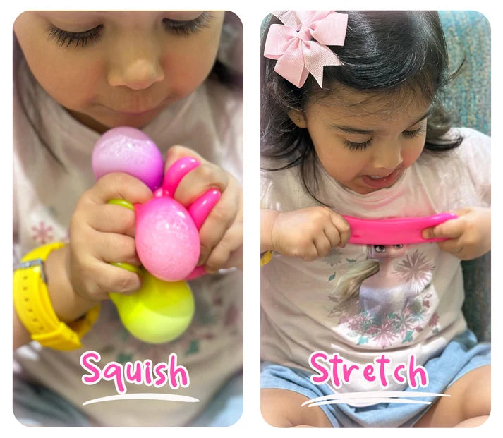 Scoobies Glowballs – Multi-Color Glow in the Dark Sensory Balls | Squishy Fidget Stress Buster