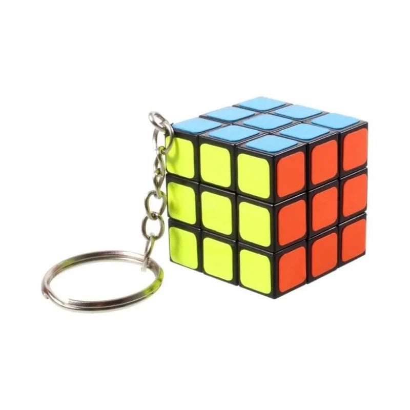 Mini Rubik's Cube Keyring