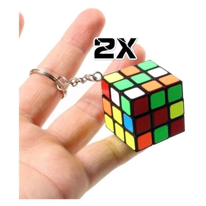 Mini Rubik's Cube Keyring