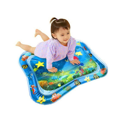  Inflatable Water Filling Playmat Dolphin Print Blue (Assorted Design)