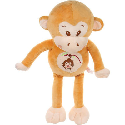 Plush Monkey Shaped Soft Toy Cum Pillow