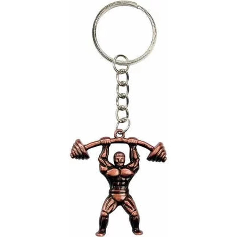 Body Builder Metallic HQ Keyring