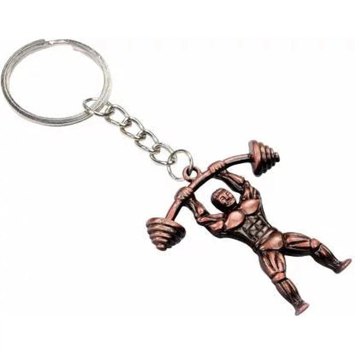 Body Builder Metallic HQ Keyring