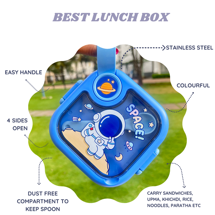 Mini Lunch Box - Blue