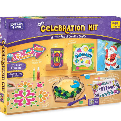 DIY Celebration Activity Kit |25+ Projects & 500+ Supplies (8-12 Years)