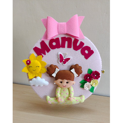 Personalized Name Hanging Girl - 10 inch (COD Not Available)