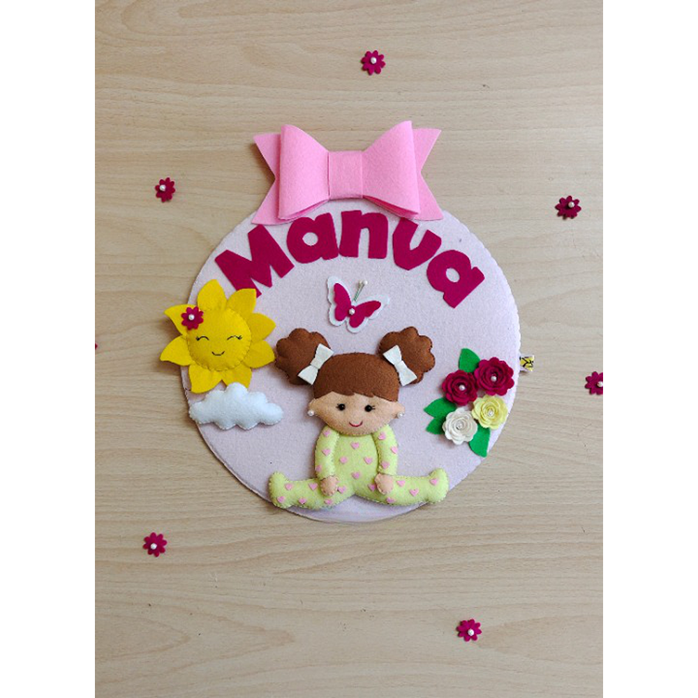 Personalized Name Hanging Girl - 10 inch (COD Not Available)