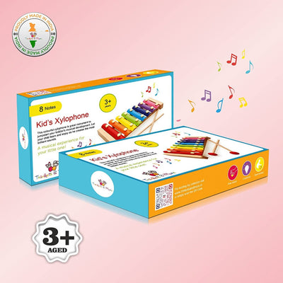 Return Gifts (Pack of 3,5,12) Xylophone for Kids (Big Size) Wooden Musical Instruments Piano Toy