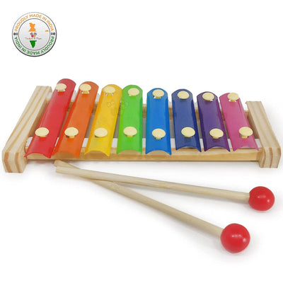 Return Gifts (Pack of 3,5,12) Xylophone for Kids (Big Size) Wooden Musical Instruments Piano Toy