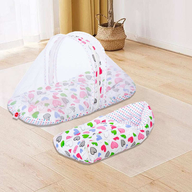 Daisy Baby Mattress Bedding Set with Pillow and Sleeping Bag Combo