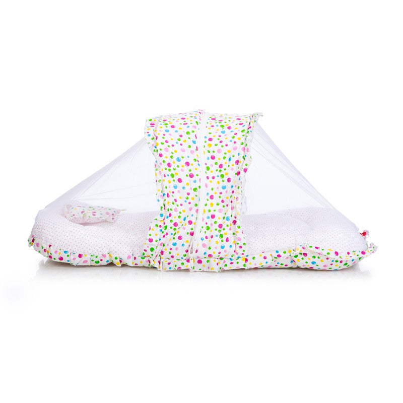 Bubbles Jumbo Extra Large Baby Bedding Set with Mosquito net and Pillow