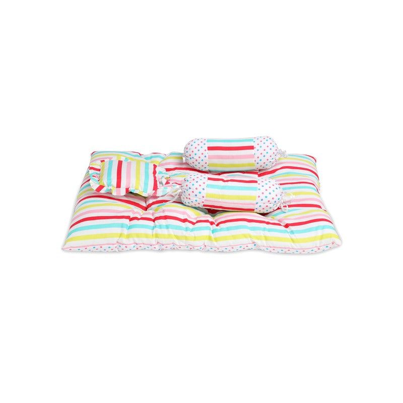 Baby 4 Piece Bedding Set with Pillow and Bolsters