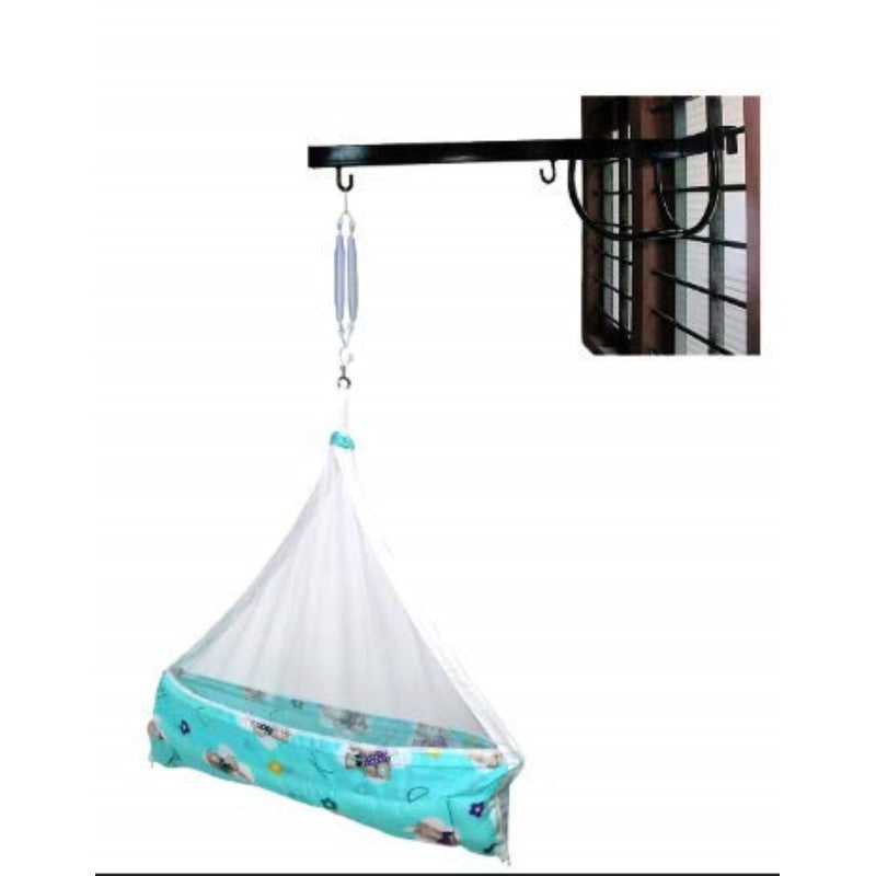 Cruze Baby Swing Cradle with Hanging Spring Window Cradle Metal Hanger