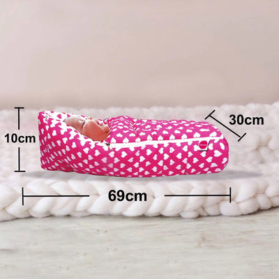 Rosy Baby Bedding Set with Pillow and Sleeping Bag Combo