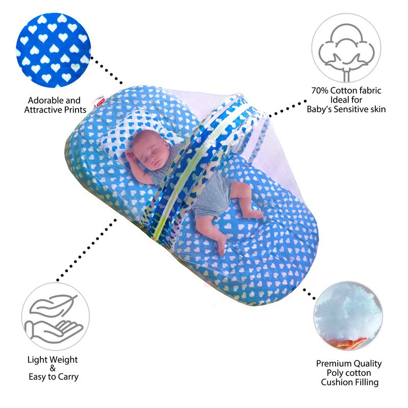 Rosy Baby Bedding Set with Pillow and Sleeping Bag Combo