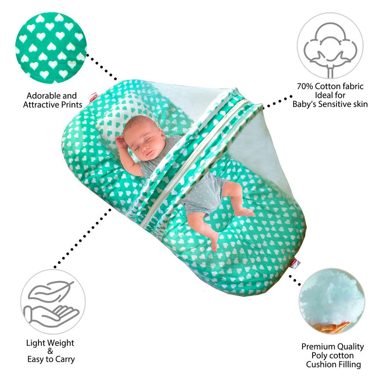 Rosy Baby Bedding Set with Pillow and Sleeping Bag Combo