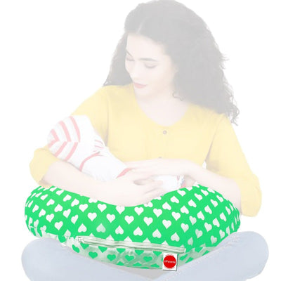 Rosy Baby Feeding Nursing Maternity Pillow (Green)