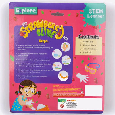 Return Gifts (Pack of 3,5,12) My Strawberry Slime Lab Kit - STEM Learning Kit  (Explore)