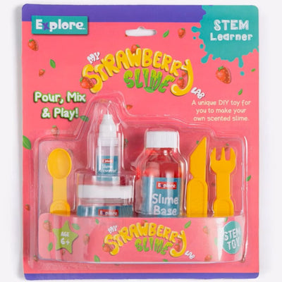 Return Gifts (Pack of 3,5,12) My Strawberry Slime Lab Kit - STEM Learning Kit  (Explore)
