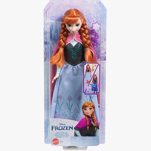 Mattel Original Licensed Frozen Doll with Finger Wand | Magical Colour Changing Skirt (3-9 Years)