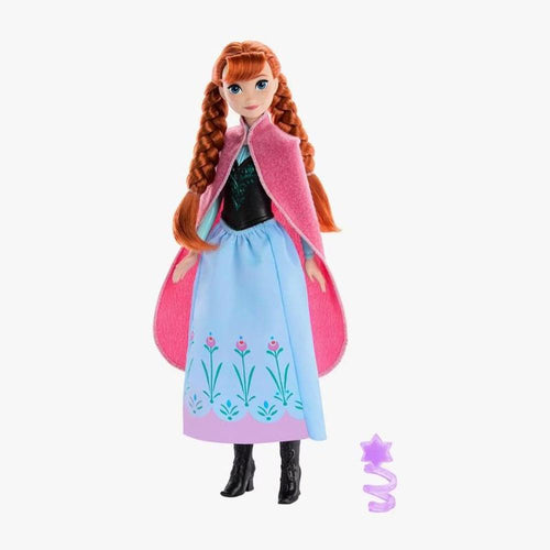 Mattel Original Licensed Frozen Doll with Finger Wand | Magical Colour Changing Skirt (3-9 Years)