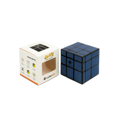 Drift Mirror Blue Magic Cube Brainstorming Stressbuster Speed cube Puzzle