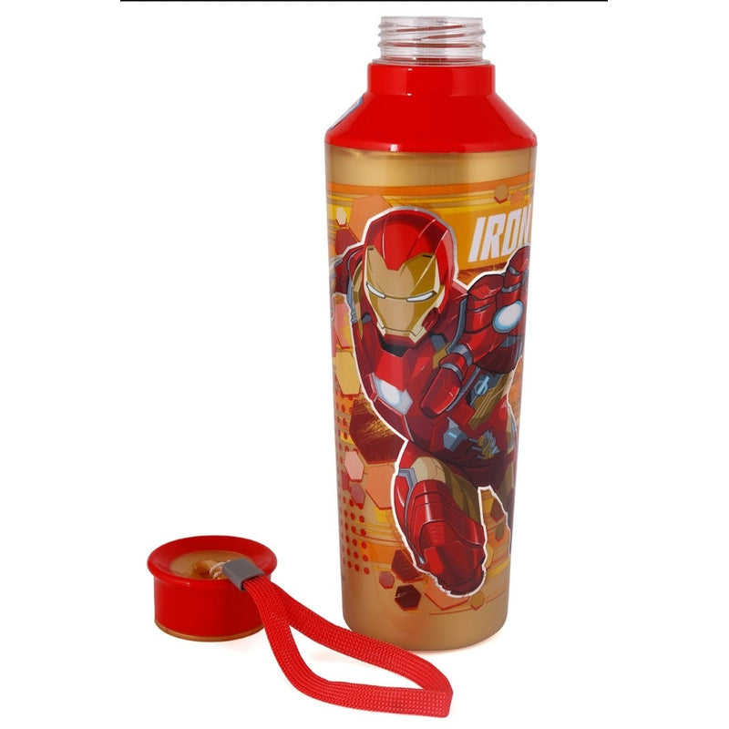 Disney Elements 600 Original Licensed Insulated Water Bottle - Iron Man and Captain America