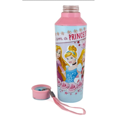 Disney Elements 600 Original Licensed Insulated Water Bottle - Disney Princess and Minnie Mouse