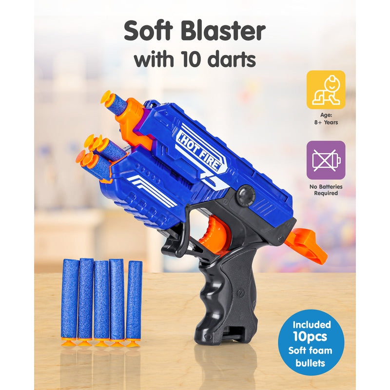 Sharp Soft Blaster with 10 Darts (Toys Express)