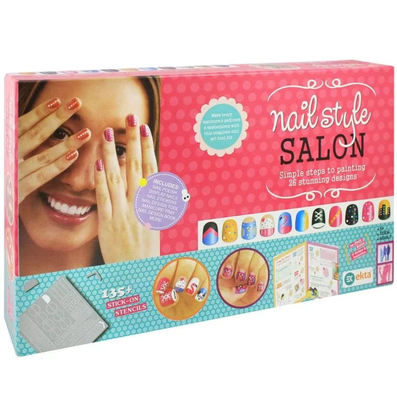 Nail Style Salon Kit (Pretend Play Set) - GG