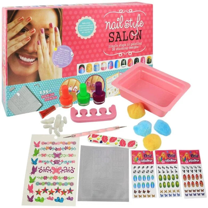 Nail Style Salon Kit (Pretend Play Set) - GG