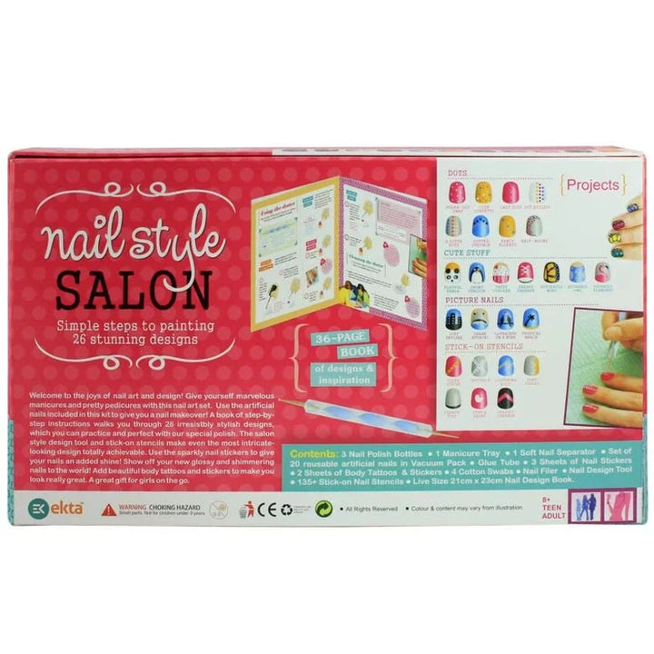 Nail Style Salon Kit (Pretend Play Set) - GG