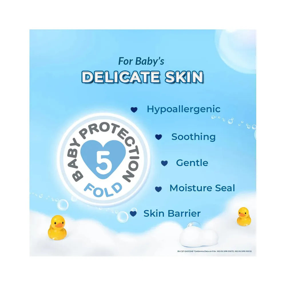 Cetaphil Baby Bath & Body Wash - 230ml | Aloe Vera & Almond Oil