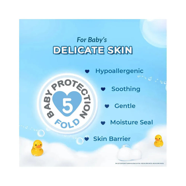 Cetaphil Baby Bath & Body Wash - 230ml | Aloe Vera & Almond Oil
