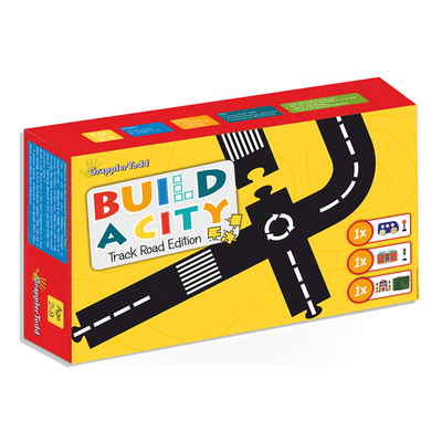 Wooden Road Track Set (Fun Playing Puzzle Road Set) - 31 Pieces