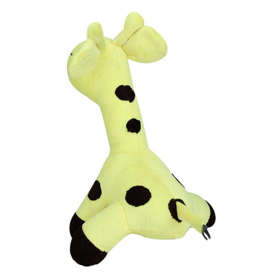 Giraffe shaped Soft Toy and Pillow (Yellow)