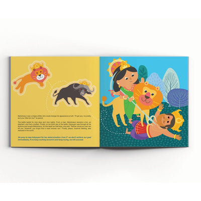 Dusherra Special Book and Activity Kit (Combo of 2) | Explore Navratri and Dusshera with Story - English