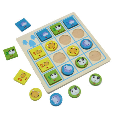 Animal Logic Game & Brainvita Educational Learning Toys