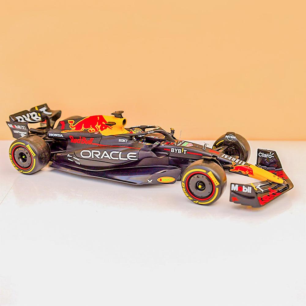 Original Licensed Oracle Red Bull Racing RB 19 2023 Diecast Car - Sergio Perez | Scale 1:24 (14 Years till Grown Ups)