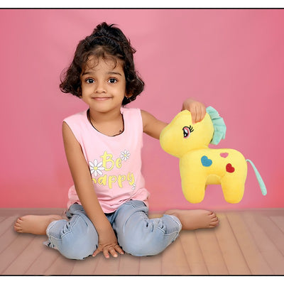 Baby Unicorn Soft Toy and Plush Toy (Yellow)