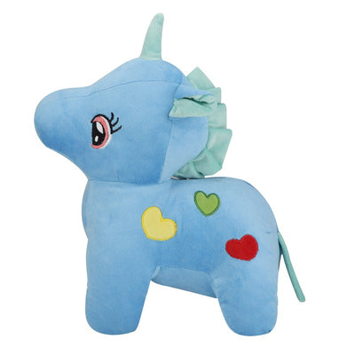 DearJoy Baby Unicorn Soft Toy and Plush Toy (Blue)