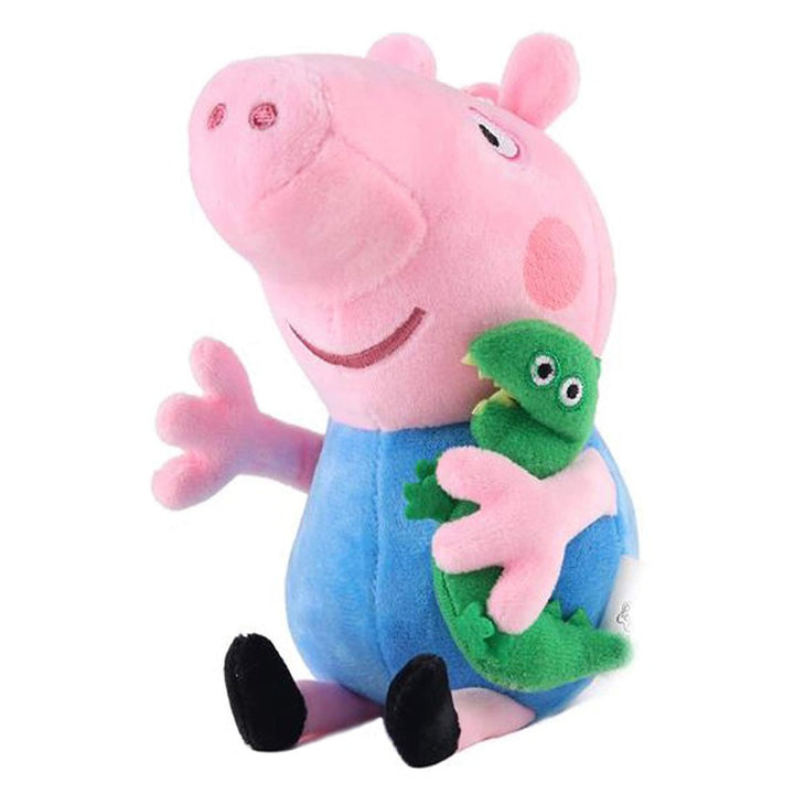 Brother Pig and Sister Pig Soft Toys Combo (Blue Pink) | Height 30 cm