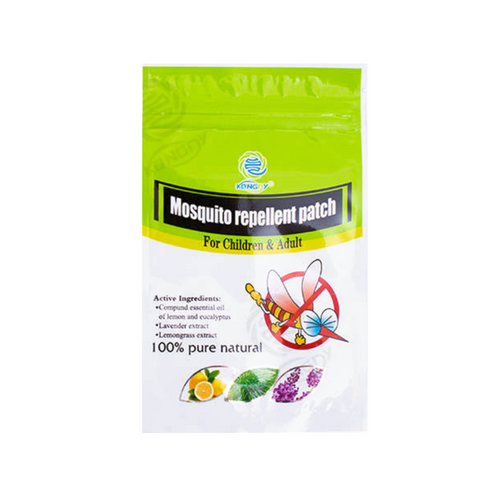 Zikku 100% Natural Mosquito Repellent Patch (Pack of 4) | 72 Hours Per Patch