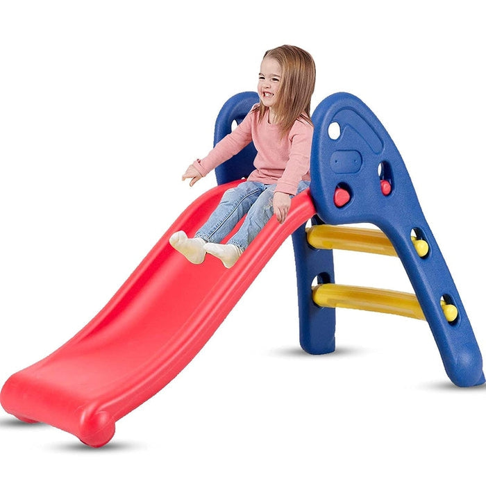 Baby Garden Foldable Slide for Kids (Red-Blue)